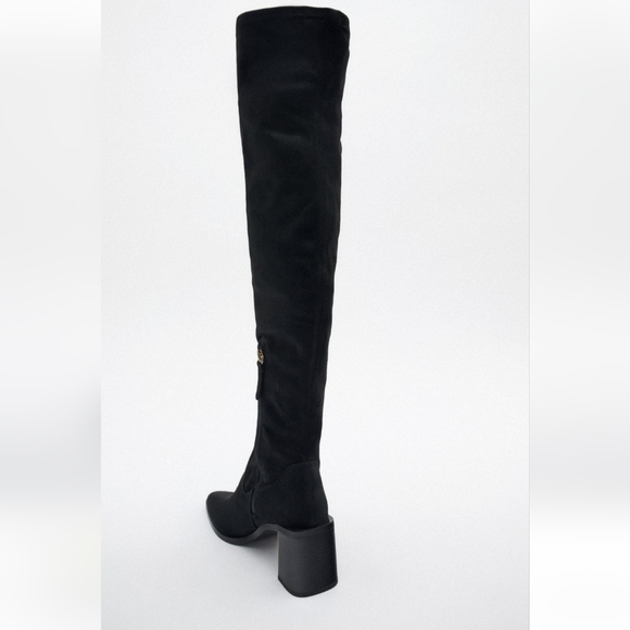 NWT Zara Heeled Over the Knee Boots - Picture 7 of 7